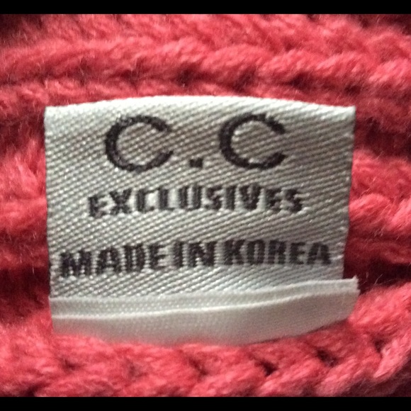 C.C Exclusive* WOMENS KNIT HAT,Bow Accent, NNTS* - Picture 4 of 5